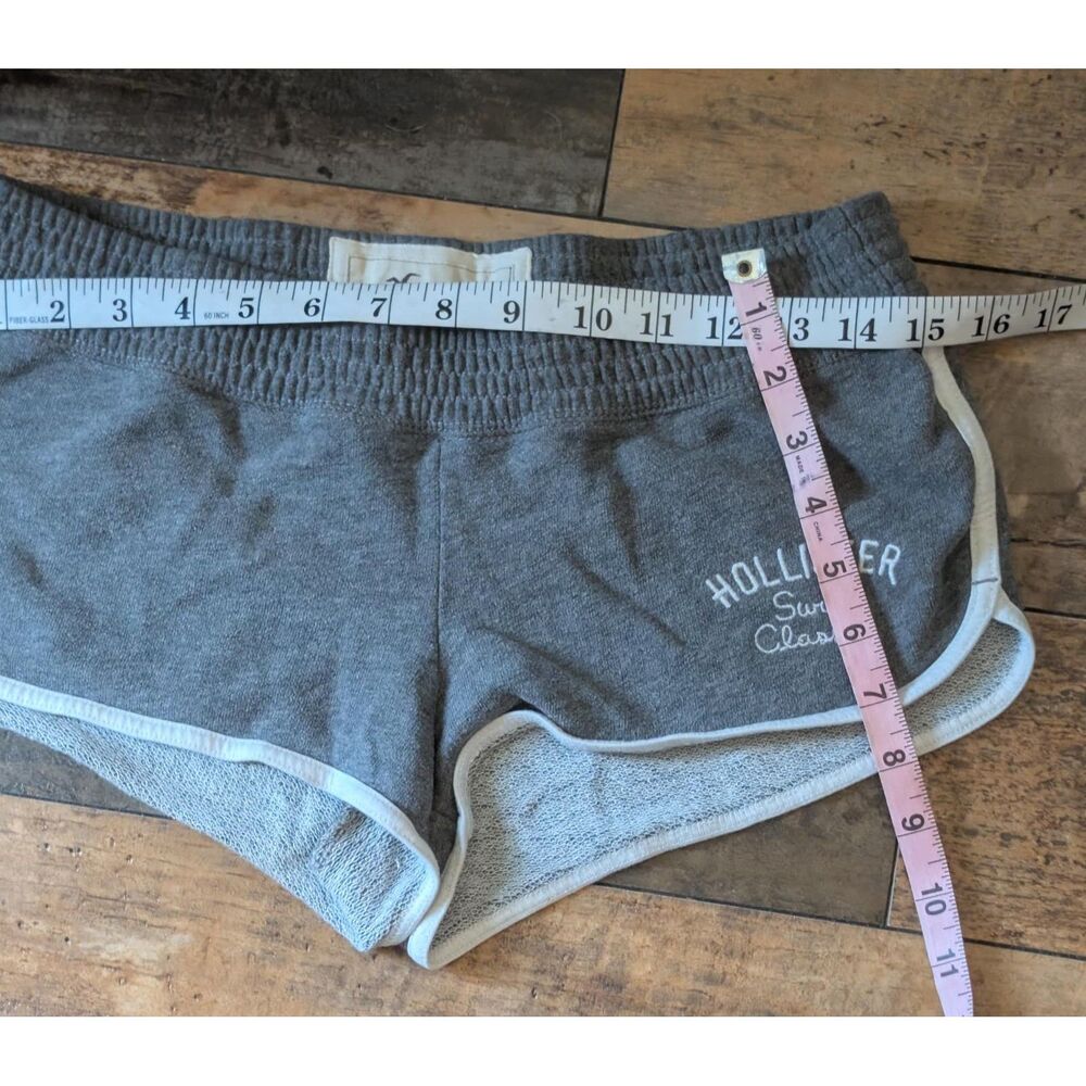 Hollister California Womens Small Gray Surf Classic Dolphin Shorts Gym Lounge S - Picture 7 of 7